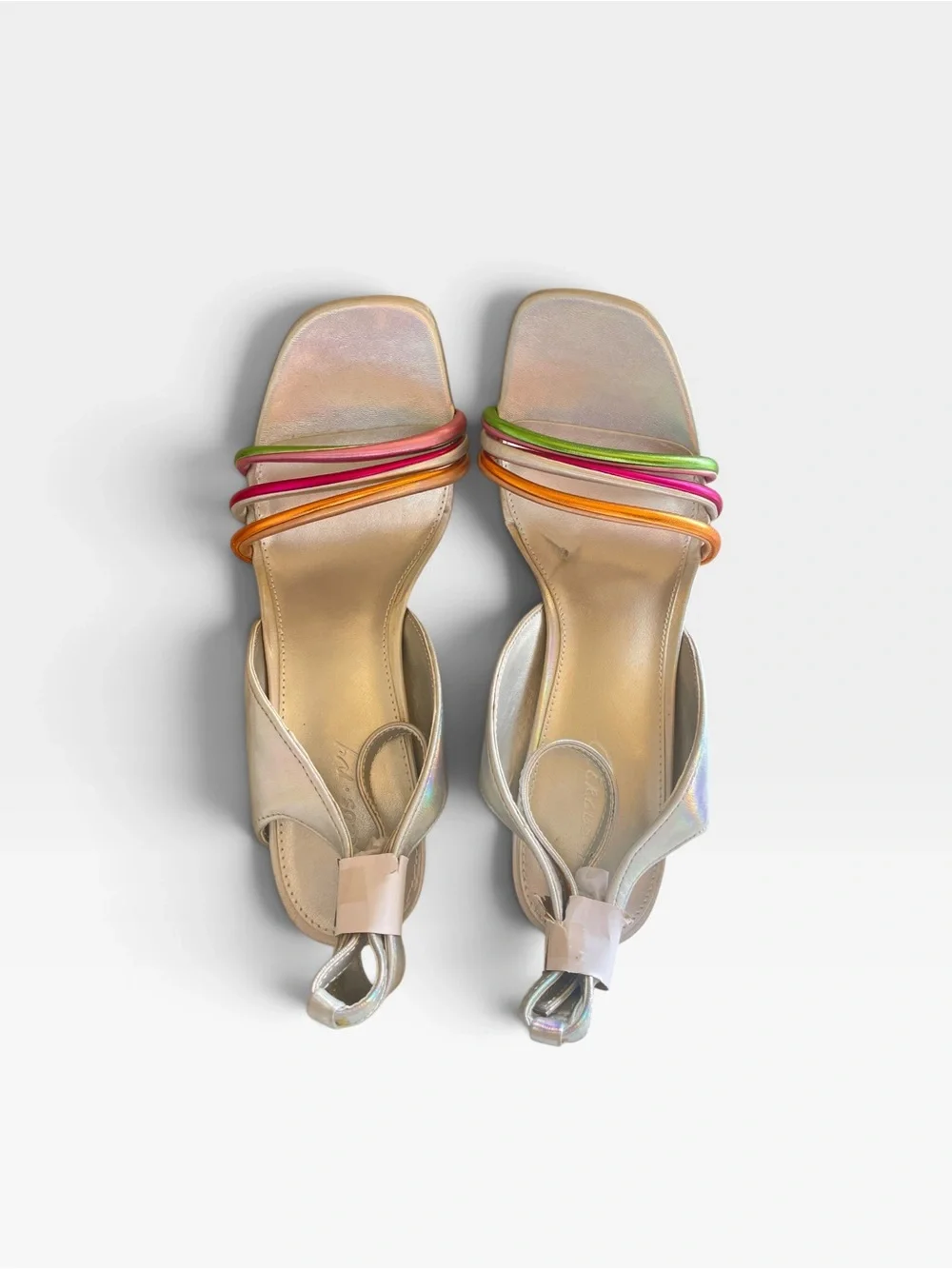 Circus NY by Sam Edelman Alana Platform Sandal Multicolor Front Straps New